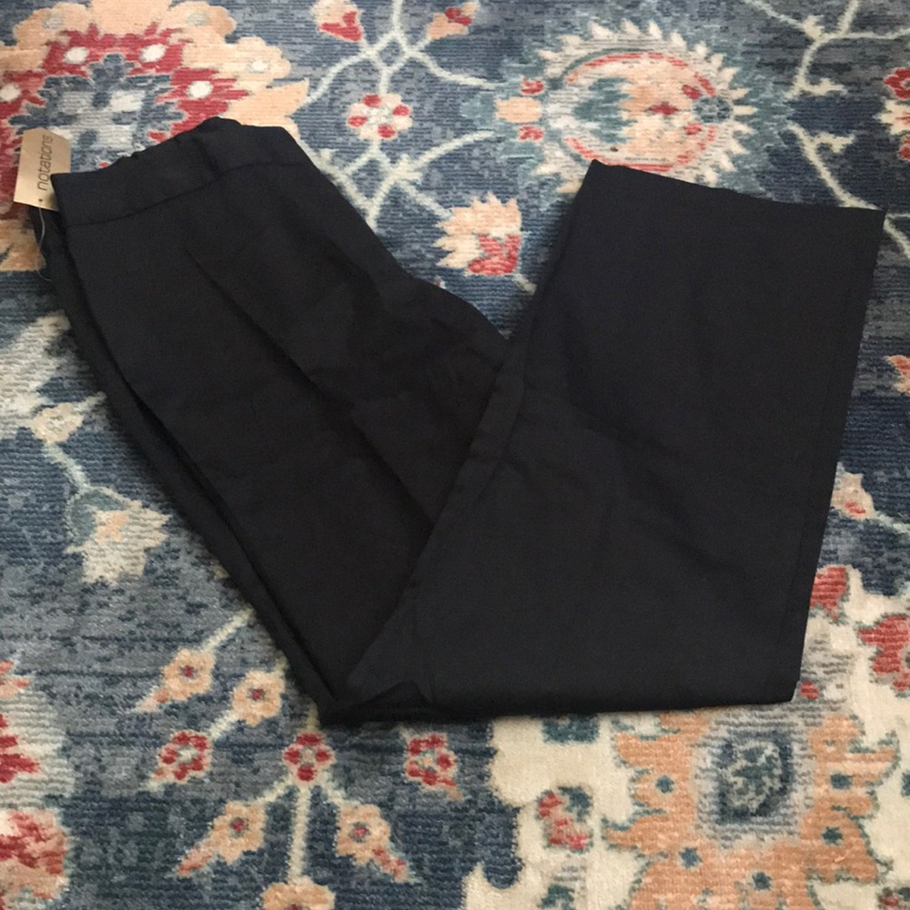 Notations Black Pants